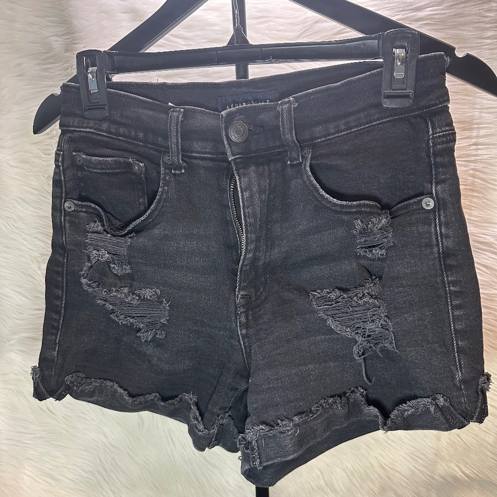Aeropostale Jean Distressed Shorts